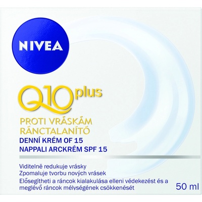 Nivea Q10 Plus SPF 15 energizujúci denný krém 50 ml