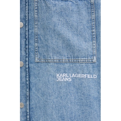 Karl Lagerfeld Jeans риза мъжка от памук (B2M16013)