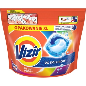 Vizir All in1 Pods Color Pracie kapsuly 40 PD