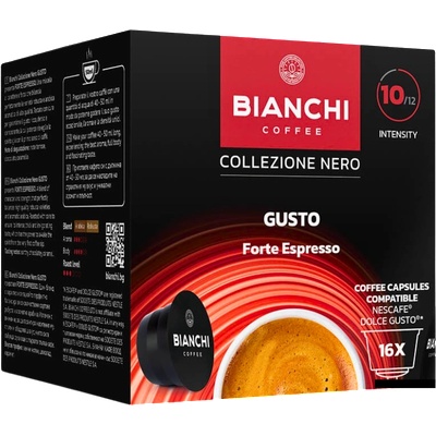 Bianchi Кафе капсули Bianchi Gusto Forte Espresso Dolce Gusto, 16бр