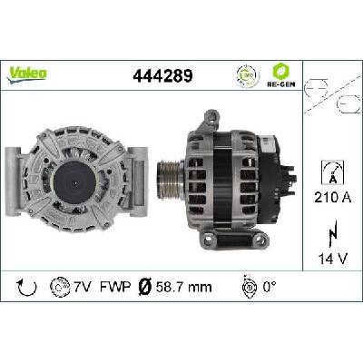 Alternátor VALEO 444289