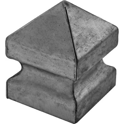 EKOfence Krytka na plotový stĺpik 70x70mm, t1,3mm 6734