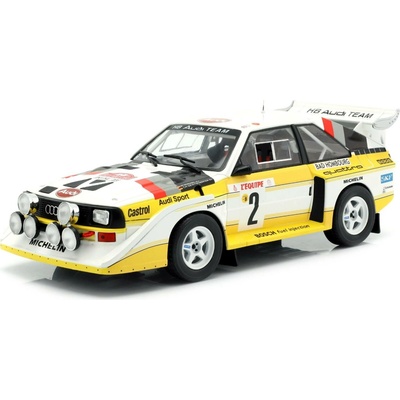 Ixo Audi Quattro Sport E2 2 Röhrl/Geistdörfer Rally Monte Carlo 1986 Models 1:18
