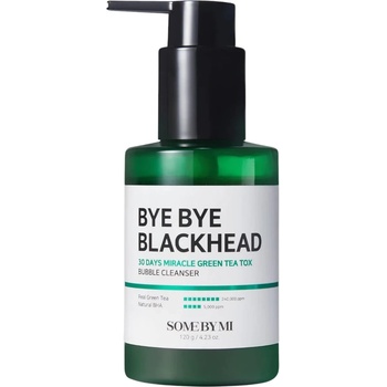 Some By Mi - Bye Bye Blackhead 30 Days Miracle Green Tea Tox Bubble Cleanser 120ml