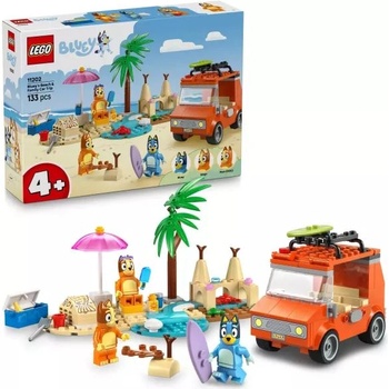 LEGO® Bluey - Bluey's Beach & Family Car Trip (11202)