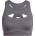 adidas CoreFlow Studio Medium-Support Yoga Wind Bra Womens - Grey