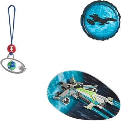 Doplňková sada obrázků MAGIC MAGS, Space Craft Spike, pro aktovky a batohy Step by Step; 213532