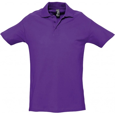 Soľs Spring Ii pánska polokošeľa dark purple