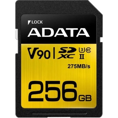 ADATA Premier ONE SDXC 256GB C10/U3/V90 ASDX256GUII3CL10-C