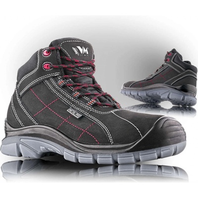 VM Footwear OXFORD S3 obuv Čierna