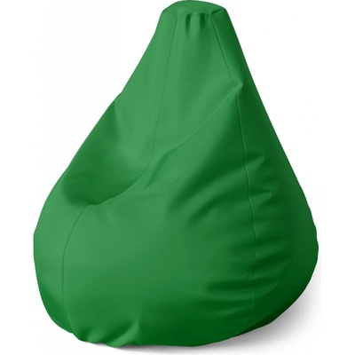 Sablio Sedací vak Pear Tmavě zelená Sablio 70 x 95 x 15 cm