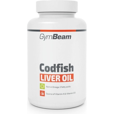 GymBeam Codfish liver oil 90 kapslí