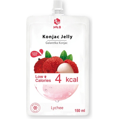 JellyB Konjac želé liči 150ml