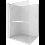 Mexen Kioto+ L душ параван с рафт Walk-in 70 x 200 см, райета, бял - 800-070-123-20-09 (800-070-123-20-09)