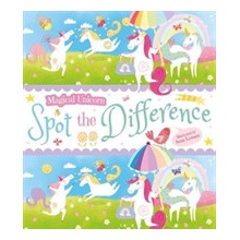 Magical Unicorn Spot the Difference Loman SamPaperback