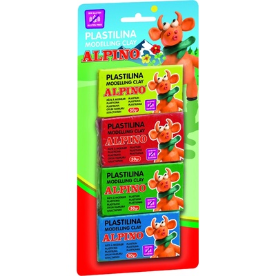 Alpino modelovacia hmota 4ks 50 g