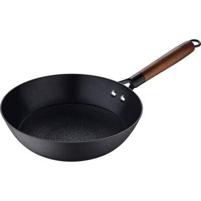 Masterpro Pánev WOK železná ODIN 24 cm černá BGMP-3818