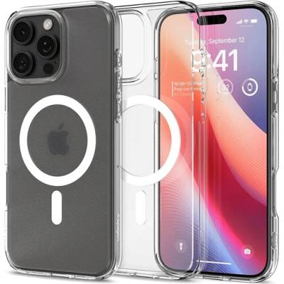 Spigen iPhone 16 Pro Max SPIGEN ULTRA HYBRID MAG Пластмасов удароустойчив протектор за телефон, MagSafe, TRANSFER ACS08002 (ACS08002)