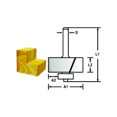 Makita D-48739 Falcovací fréza s ložiskem 31,8