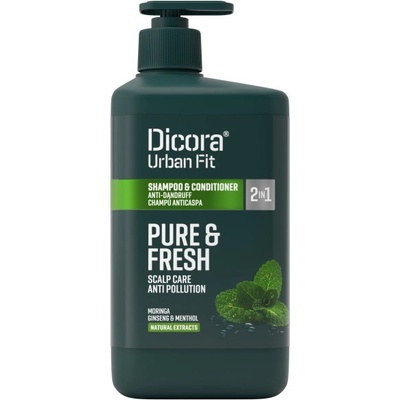 Dicora Mento a ženšeň šampón + kondicionér 2v1 proti lupinám Men 800 ml