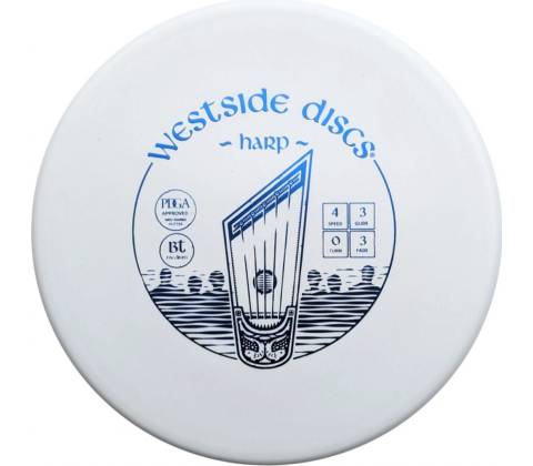 Westside Discs BT Medium Harp Modrá