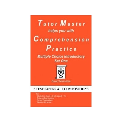 Tutor Master Helps You with Comprehension Practice - Multiple Choice Introductory Set One