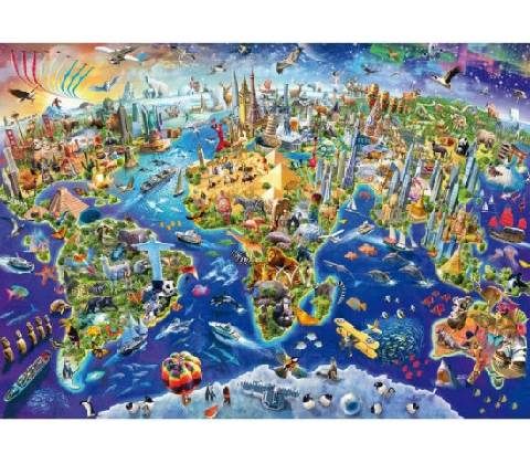 Schmidt Explore our world 1000 dielov