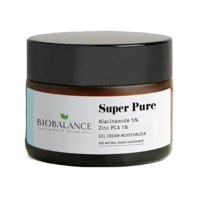 BIOBALANCE Супер пречистващ гел-крем за лице, 50 ml
