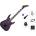 Jackson JS32Q DKA AH Premium SET Transparent Purple Burst Електрическа китара