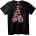 NOONEBRAND Тениска Коледно Дърво с Череп - 2XL, White