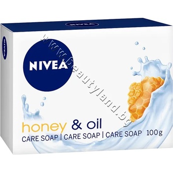 Image 1 of Nivea Сапун Nivea Honey & Oil Creme Soap, p/n NI-80665 - Крем сапун с мед и масло от жожоба (NI-80665)