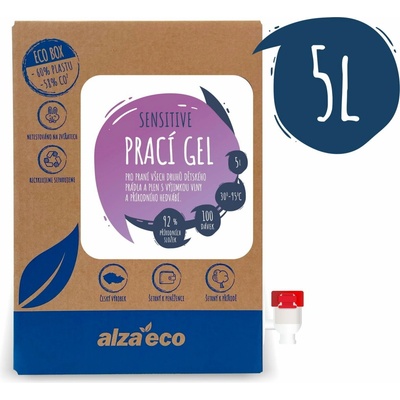 AlzaEco Prací gel Sensitive 5 l 100 praní