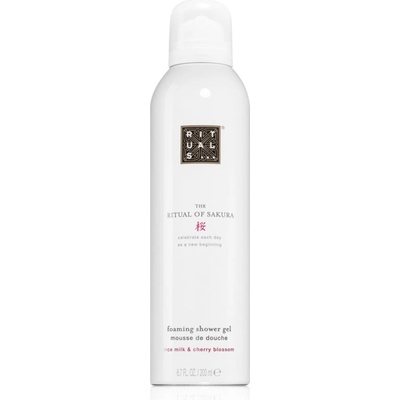 RITUALS The Ritual Of Sakura душ пяна Rice Milk & Cherry Blossom 200ml
