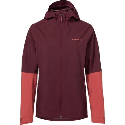 Vaude Дамско водоустойчиво яке за колоездене Vaude Women's Moab Rain Jacket II Cycling jacket - Cassis Uni - размер 40 (EU) (151-0333-0913)