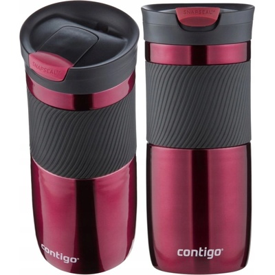 Contigo termohrnek Byron Vivacious bordó 470 ml