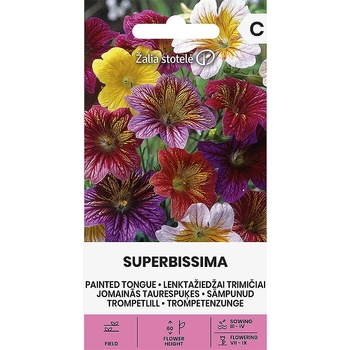 Image 1 of Seklos Салпиглосис Микс Superbissima Salpiglossis sinuata Ruiz et Pav