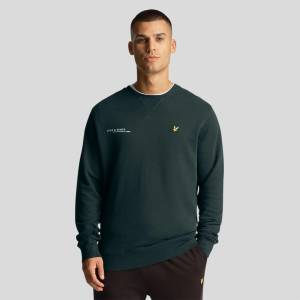 Lyle & Scott Блуза Lyle and Scott Co-Ordinate Print Crewneck Sweatshirt - Green