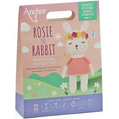 Kompletní sada na háčkování králíček Rosie