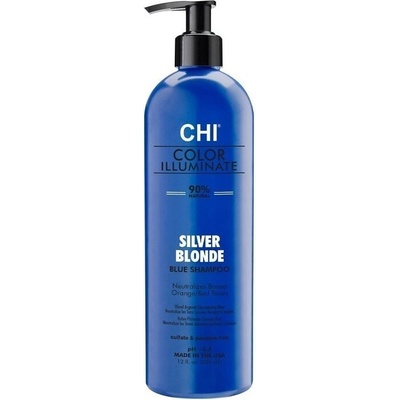 Farouk Systems Color Illuminate Silver Blonde Blue Farebný šampón na vlasy 355 ml