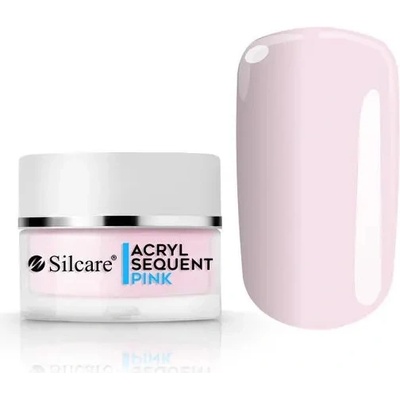 Silcare akrylový prášok Sequent Acryl Pro Pink 12 g