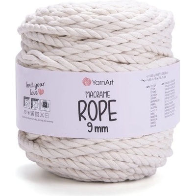 YarnArt Macrame Rope 9 mm Macrame Rope 9 mm: Macrame Rope 9 mm 752