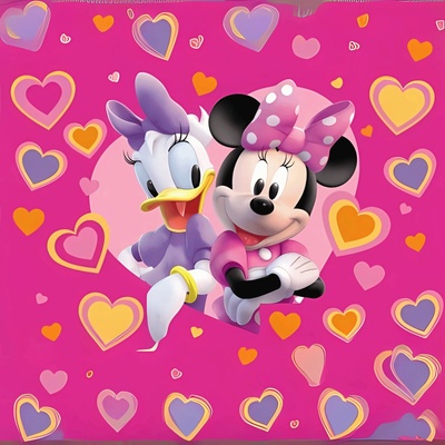 Jedlý papír Minnie - čtverec – Hledejceny.cz