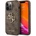 GUESS Предпазен калъф Guess PU 4G Metal Logo за iPhone 16 Pro Max, кафяв