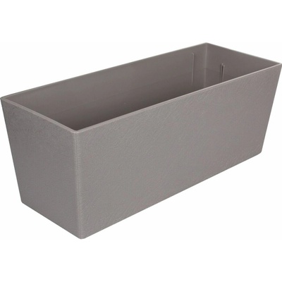 Plastkon Florence Stone dekorativní truhlík 50 cm šedá