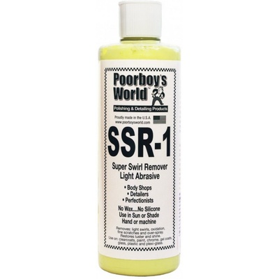 Poorboy's World SSR 1 Super Swirl Remover Light Abrasive 473 ml