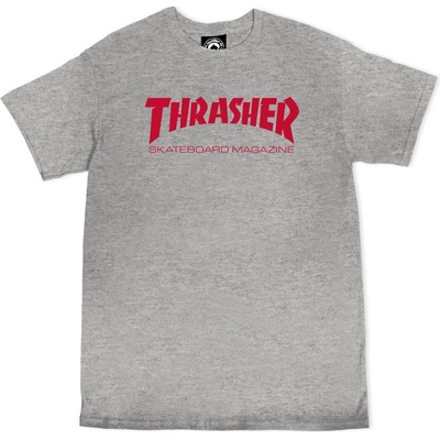 Thrasher SKATE MAG gray red