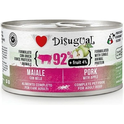 Disugual Fruit Dog Pork with Apple 150 g