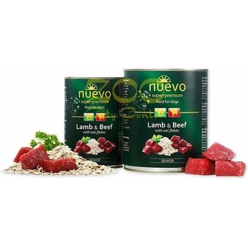 Image 1 of nuevo Senior Lamb with Beef консерва за възрастни кучета с агнешко и говеждо 800gr