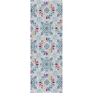 Universal Синя пътека подходяща за пране 52x200 cm Ricci Valentina - Universal (51071)