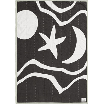 Ferm Living Карирано одеяло Kove 120 x 80 см тъмносиво (1104270726)